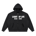 VIGIL “Light of Life” Sparkle Zip-Up